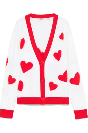 ALICE+OLIVIA Heart-motif cardigan