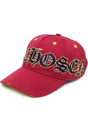 Philipp Plein Gothic logo-print distressed cap