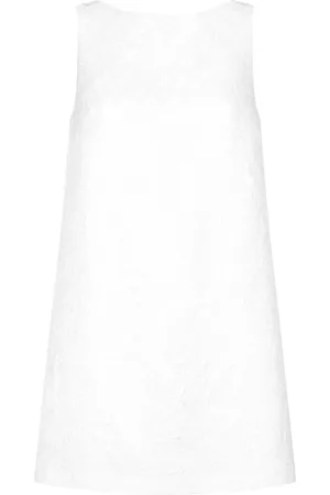 Dolce & Gabbana Brocade sleeveless shift minidress