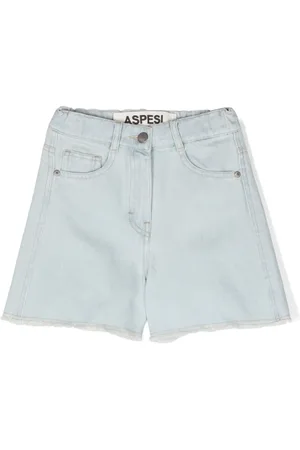 Aspesi Frayed denim shorts