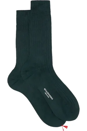 Scarosso Ribbed knee-high socks
