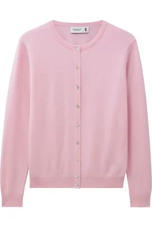 PRINGLE OF SCOTLAND Round-neck cashmere cardigan