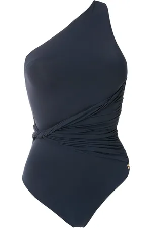 Brigitte Alessandra draped one-piece