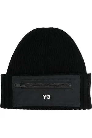 Y-3 Logo-print wool beanie