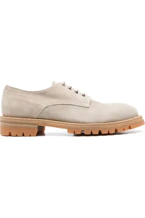 ELEVENTY Suede Derby shoes
