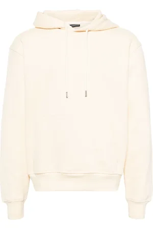 Jacquemus Logo-embroidered cotton hoodie