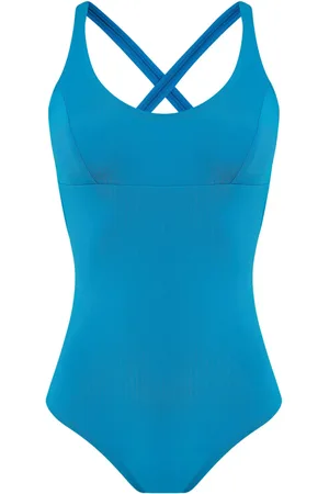 AMIR SLAMA Criss-cross swimsuit