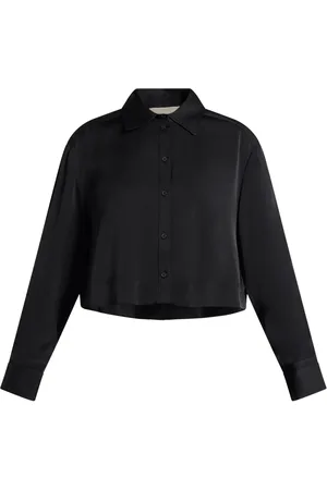 Michael Kors Long-sleeved satin shirt