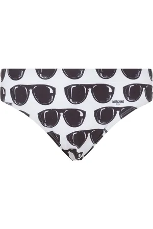 Moschino Sunglssed-print swim briefs