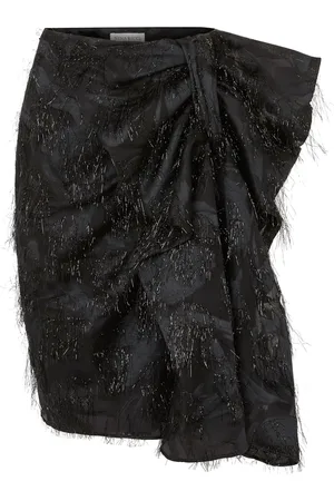 Nina Ricci Asymmetric bow skirt