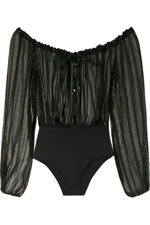 AMIR SLAMA Metallic bodysuit
