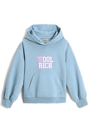 Woolrich Puff-sleeve cotton hoodie
