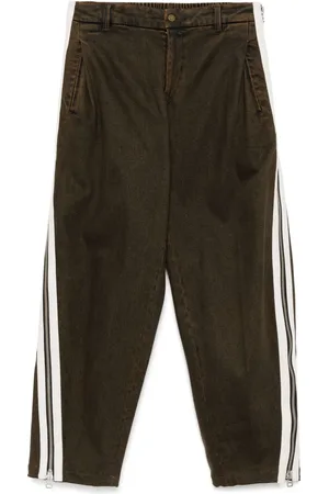 CROQUIS Drawstring zip-up jeans