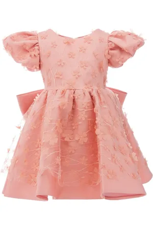 Tulleen Moneta floral-appliqu?? dress