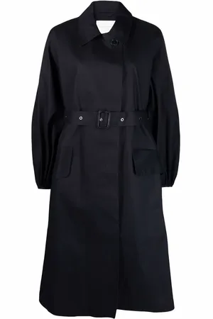 Cecilie Bahnsen Helen belted puff-sleeve trench coat
