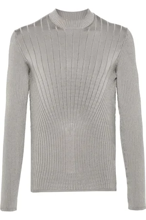 MUGLER Sculpting-knit top
