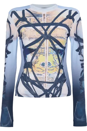Y / PROJECT Geometric print t-shirt