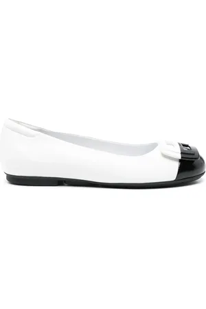 Hogan H661 leather ballerina shoes