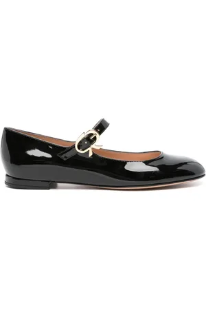 Gianvito Rossi Mary Ribbon ballet flats
