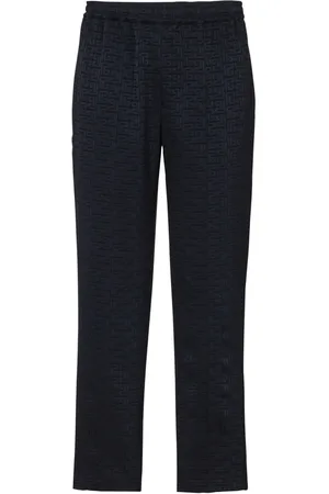 Balmain PB Labyrinth jacquard trousers