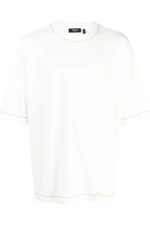 FIVE CM Logo-print cotton T-shirt