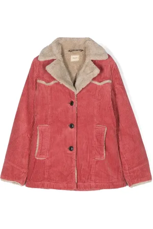 Bellerose TEEN corduroy notched-lapel jacket