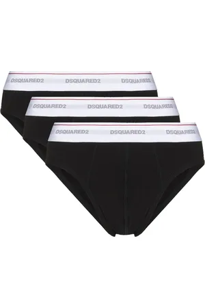Dsquared2 Logo-waistband pack of three briefs