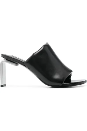 Jil Sander 80mm leather mules