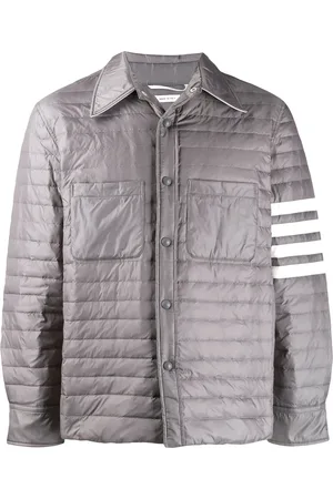 Thom Browne 4-Bar down fill shirt jacket
