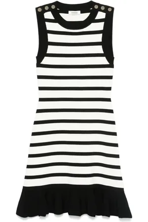 Sandro Striped mini dress