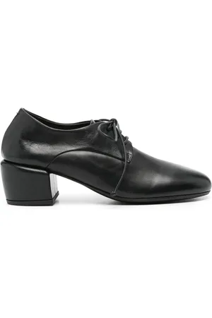 MARSÈLL 50mm almond leather oxford shoes