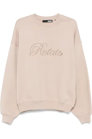 ROTATE Logo-embroidered sweatshirt