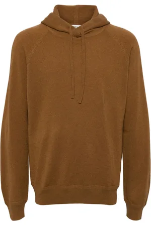 MAN ON THE BOON. Cashmere long-sleeved hoodie