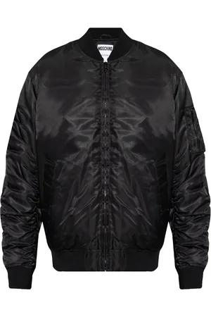 Moschino Zip-up padded bomber jacket