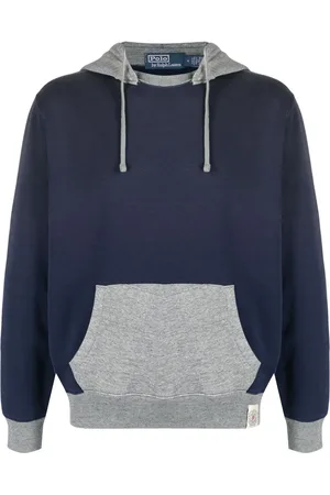 Ralph Lauren Two-tone m??lange-effect hoodie