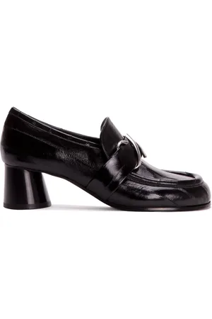 Proenza Schouler Monogram 55mm leather loafers