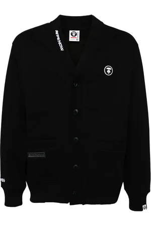 A Bathing Ape Logo cardigan