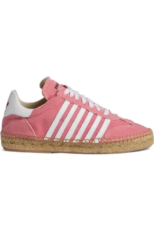 Dsquared2 Stripe-detail lace-up espadrilles