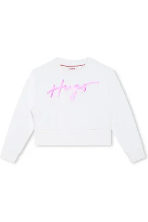 HUGO BOSS Logo-print cotton-blend sweatshirt