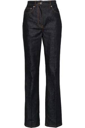 Salvatore Ferragamo High-rise wide-leg jeans