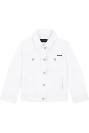 Dolce & Gabbana Logo-patch denim jacket