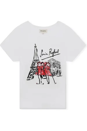 Sonia Rykiel Enfant Graphic-print organic-cotton T-shirt