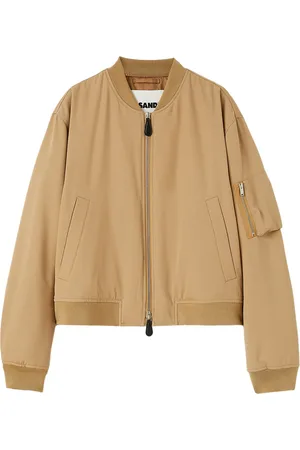 Jil Sander Padded wool bomber jacket