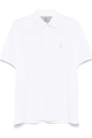 Brunello Cucinelli Logo-print polo shirt