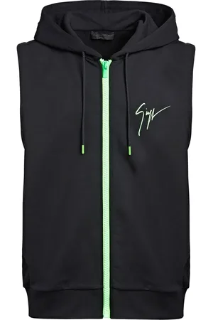 Giuseppe Zanotti Lr-41 logo-print sleeveless hoodie
