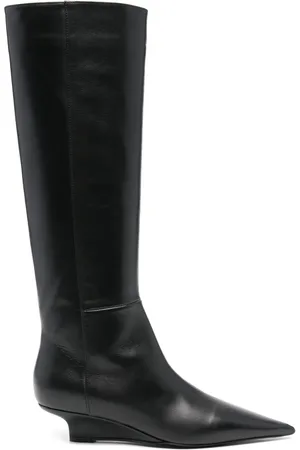 Totême 40mm leather knee boots