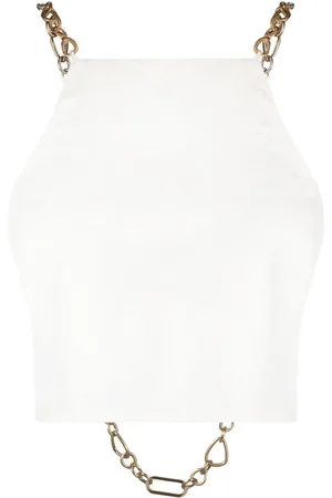Cult Gaia Joey chain-strap top