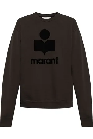 Isabel Marant Mikoy flocked-logo sweatshirt