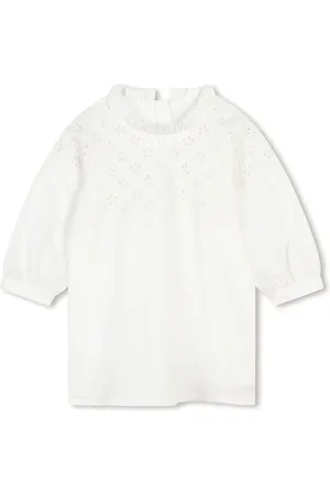 Chloé Broderie anglaise organic cotton dress