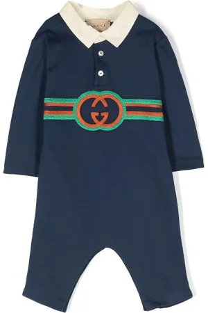 Gucci Interlocking-G cotton one-piece